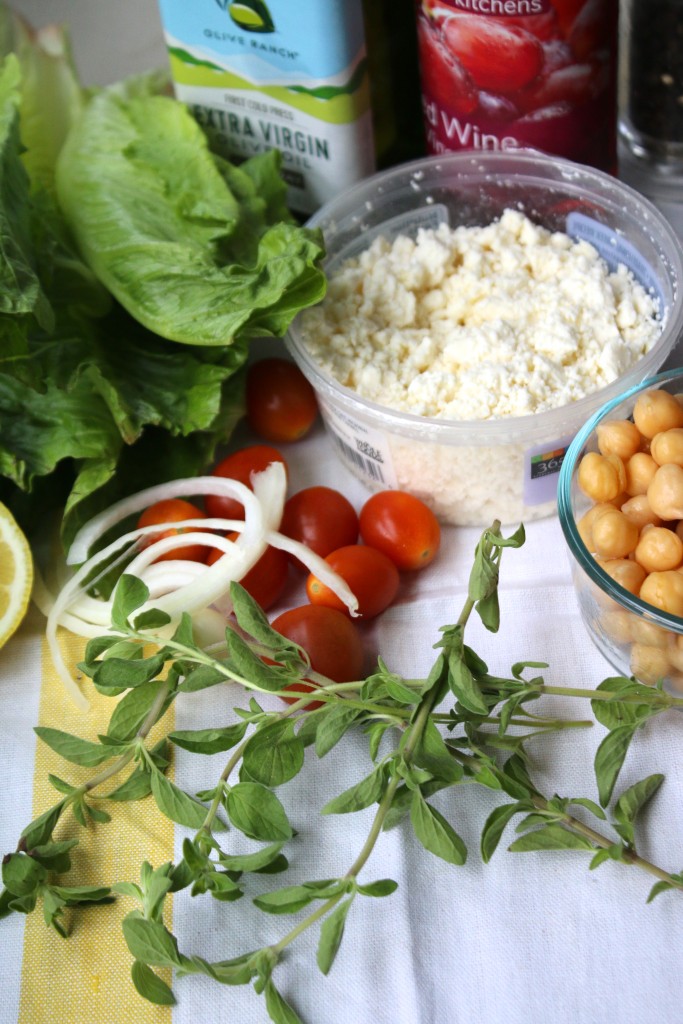 greek salad in a jar fresh herbs recipe
