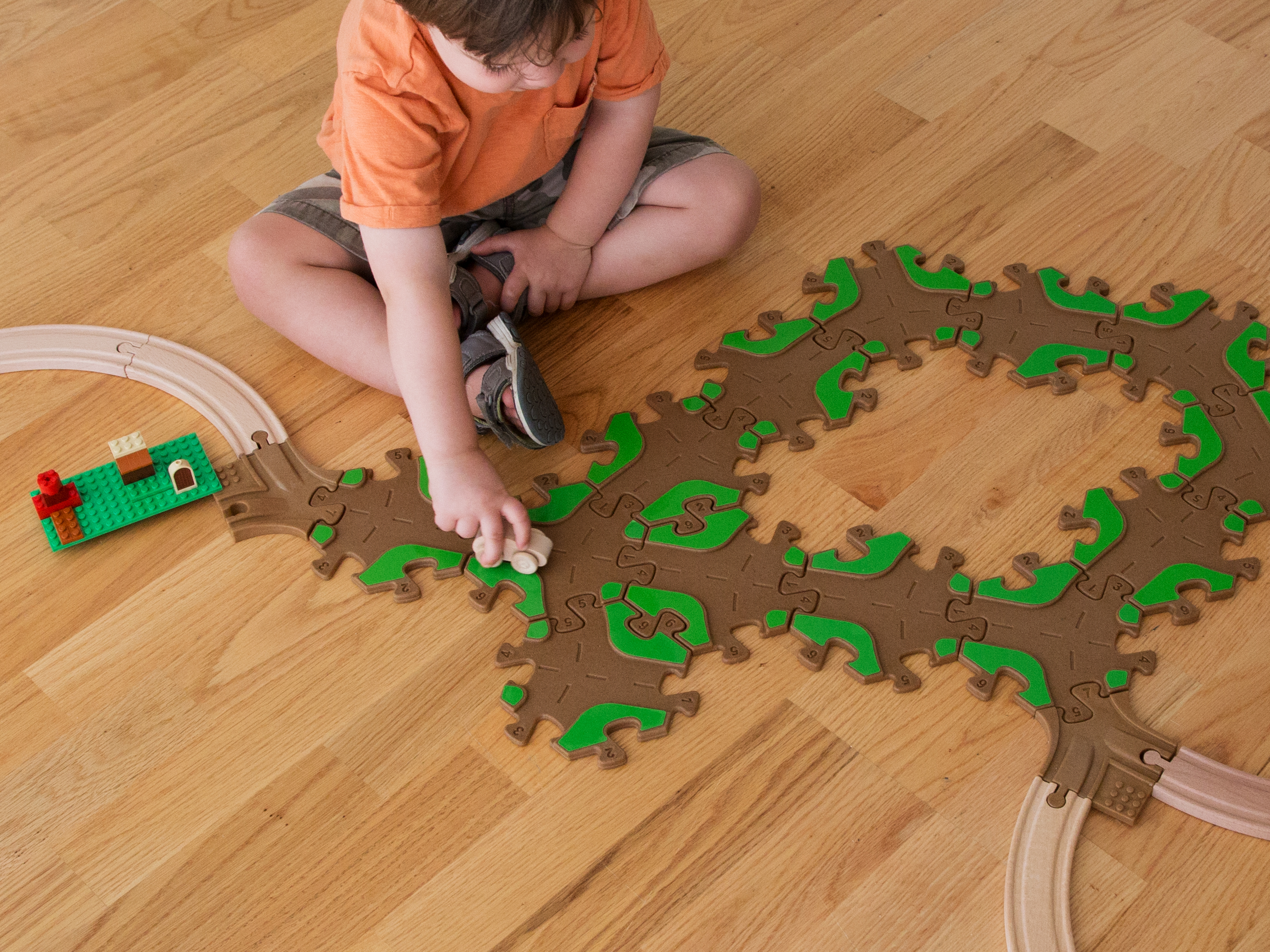 Tobo Toys Upcycled Play Tracks
